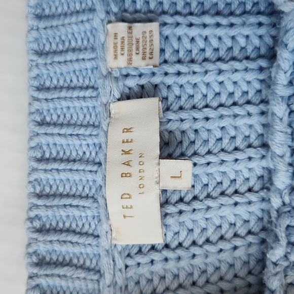 Ted Baker London Ccalie Cacoon Cable Knit Sweater Size L - Picture 5 of 15